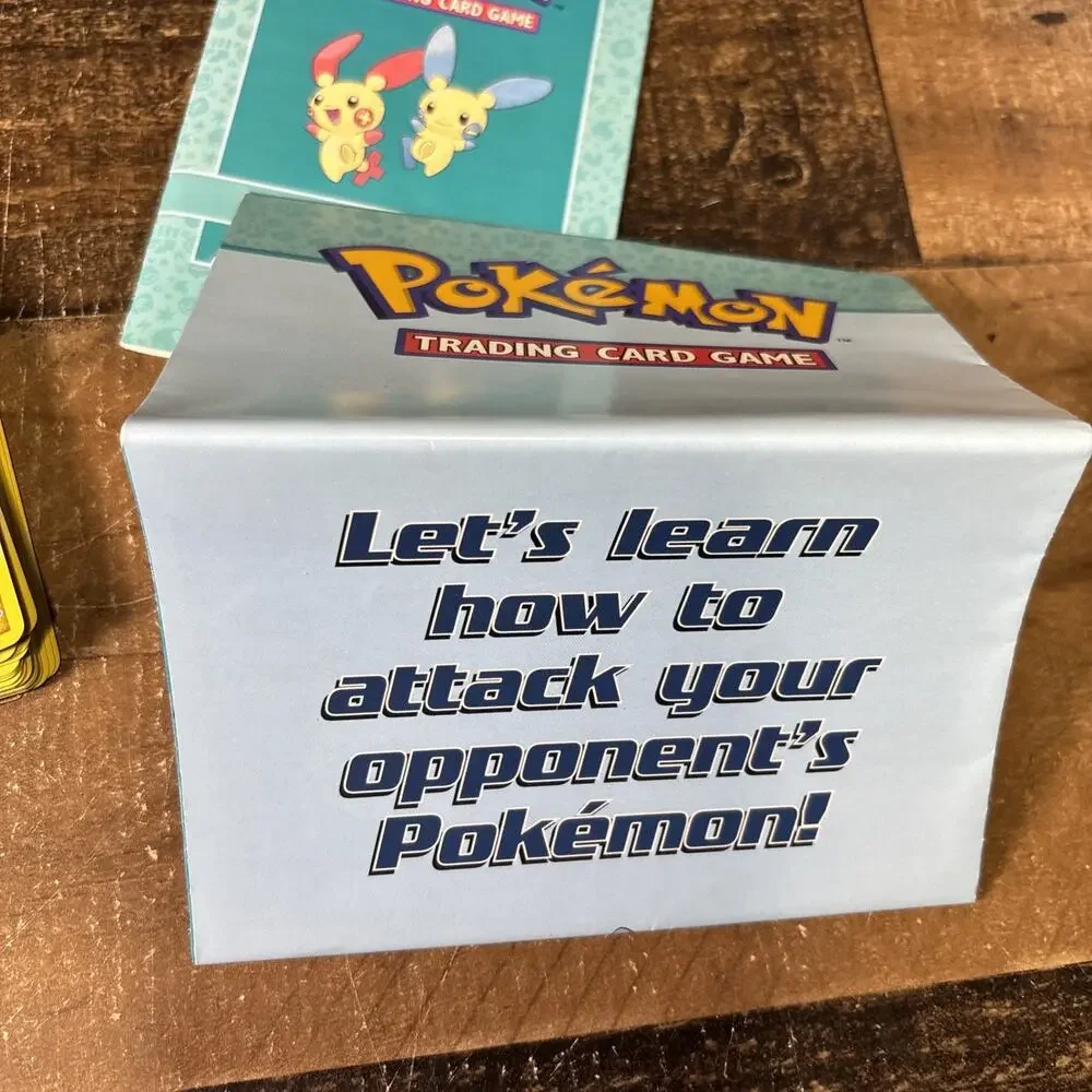 2006 Pokemon EX 2-Player Trainer Kit [Plusle & Minun] Jirachi Coin Papers OPEN